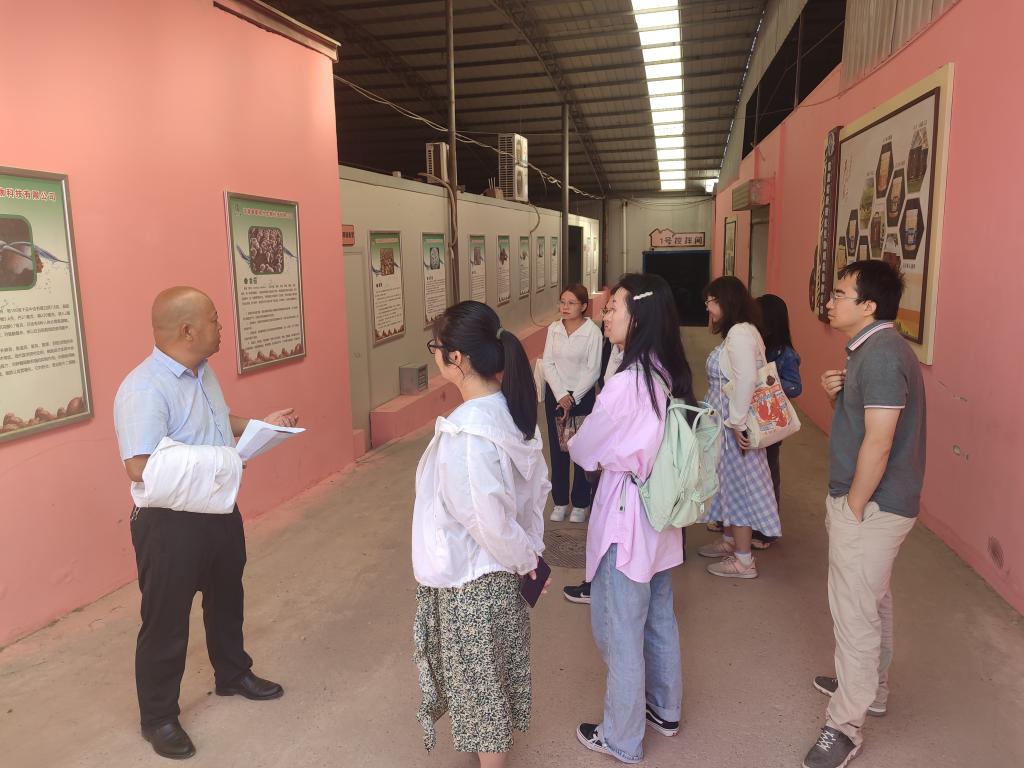 银河welcome娱乐网站师生赴甘肃睿康现代生物科技有限公司开展交流